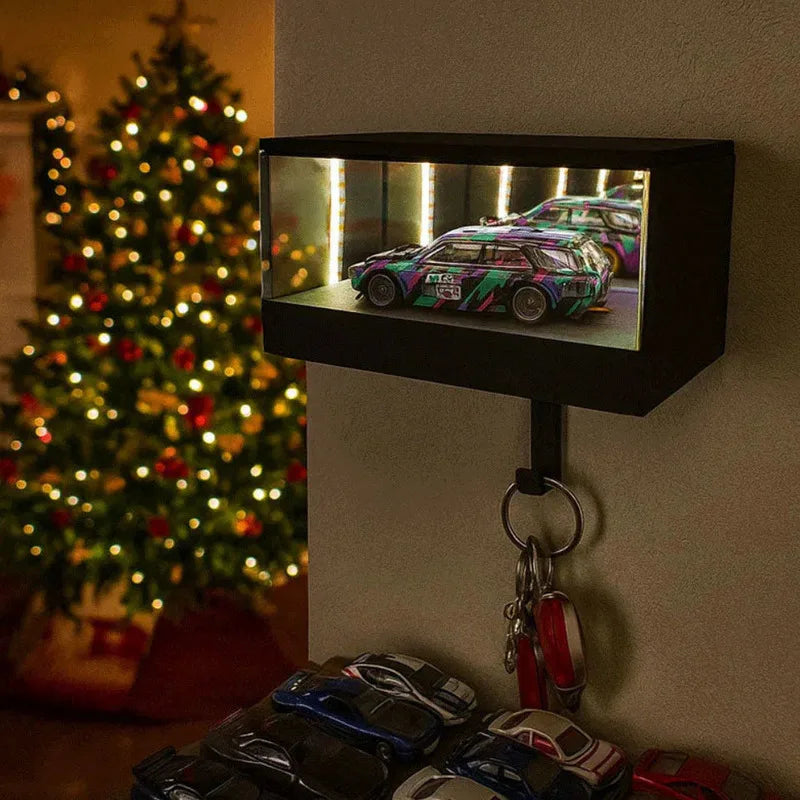 Infinity Garage Keychain: An unmissable novelty, original and creative, with a decorative hook—perfect for collectors.