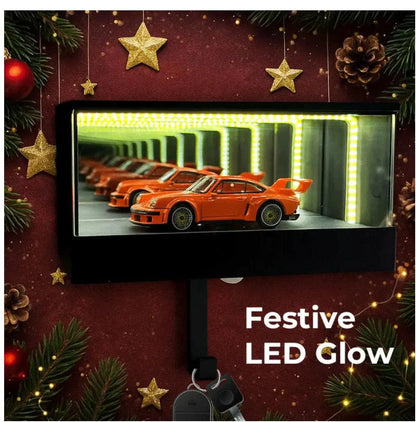 Infinity Garage Keychain: An unmissable novelty, original and creative, with a decorative hook—perfect for collectors.