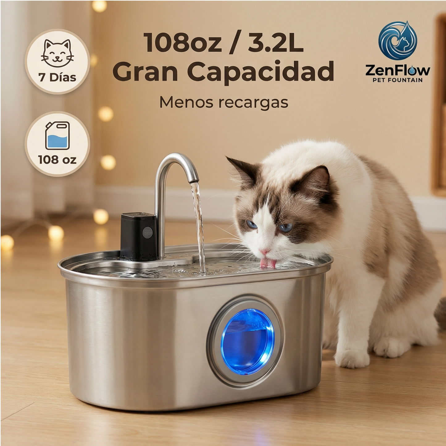 ZenFlow™ Pet Fountain